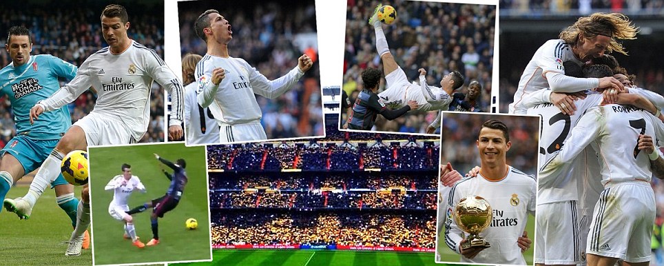 Ronaldo Antar Madrid Geser Barcelona di Puncak Klasemen